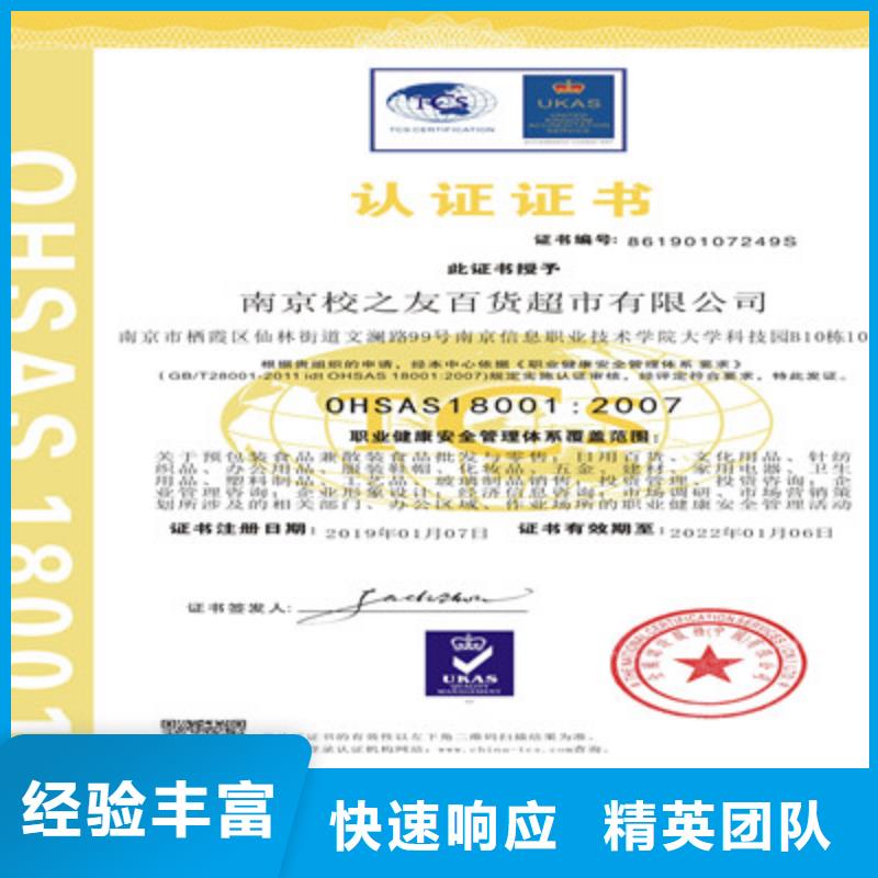 ISO9001质量管理体系认证高效