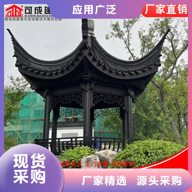 古建铝替木钢结构连廊定制