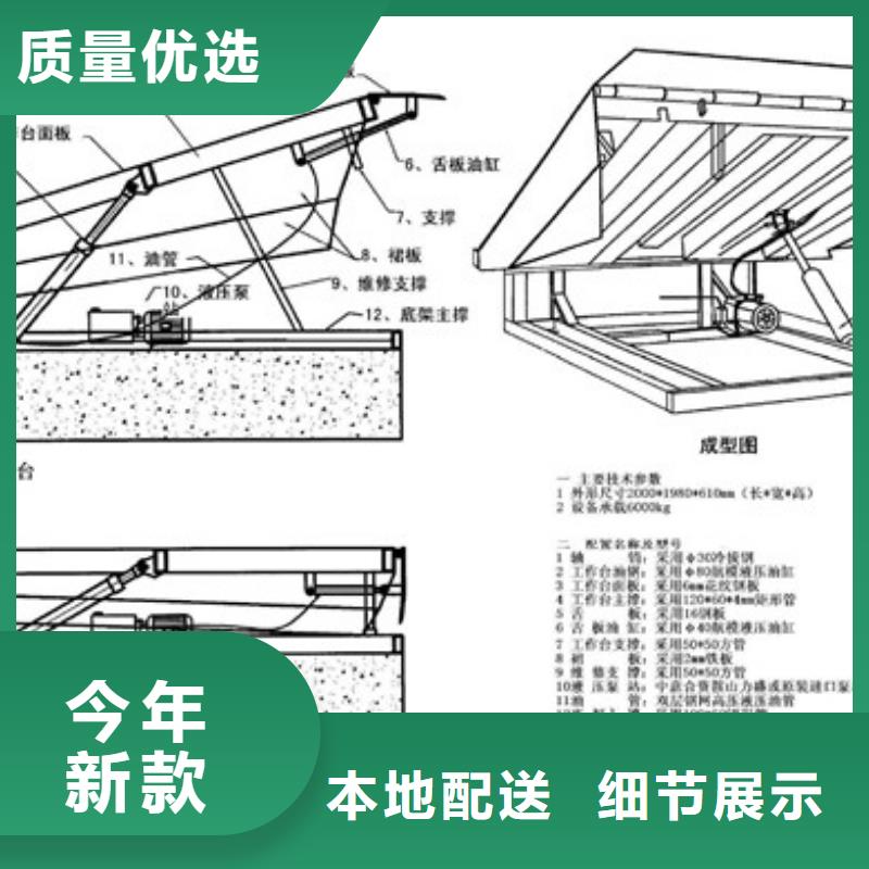 货物升降平台出租二层机械车库极速发货