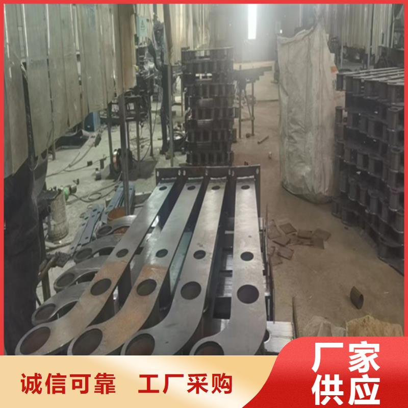 桥梁防撞护栏镀锌静电喷塑护栏管厂家价格透明
