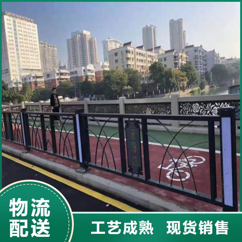 不锈钢桥梁防撞护栏河道景观灯光护栏【热镀锌立柱】专业生产设备