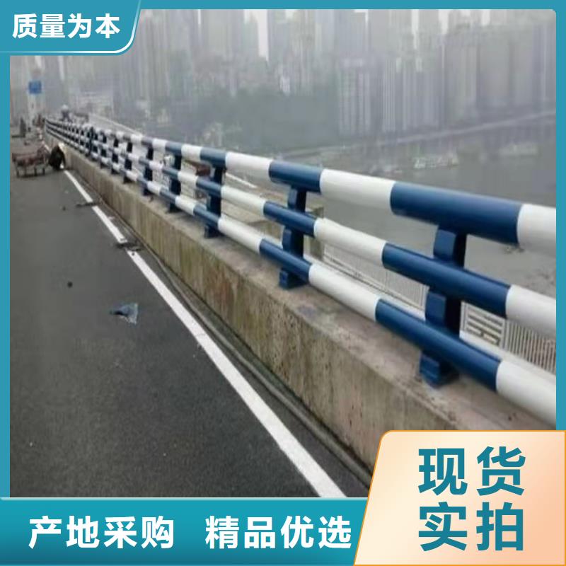 【不锈钢桥梁防撞护栏河道景观灯光护栏,河道防撞栏杆产地直销】