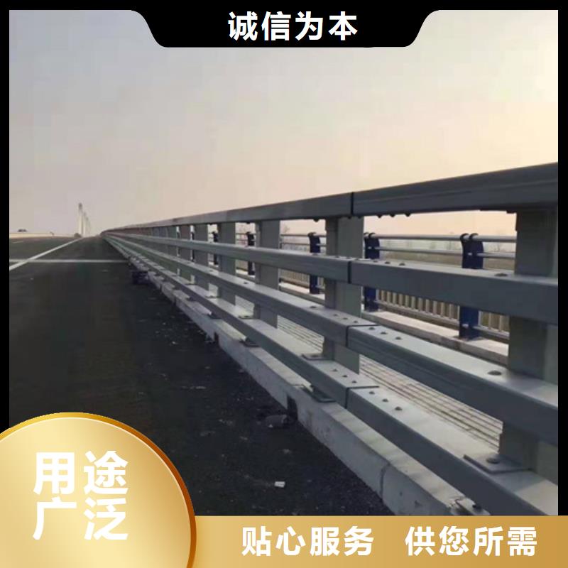 不锈钢桥梁防撞护栏河道景观灯光护栏不锈钢复合管厂家供应