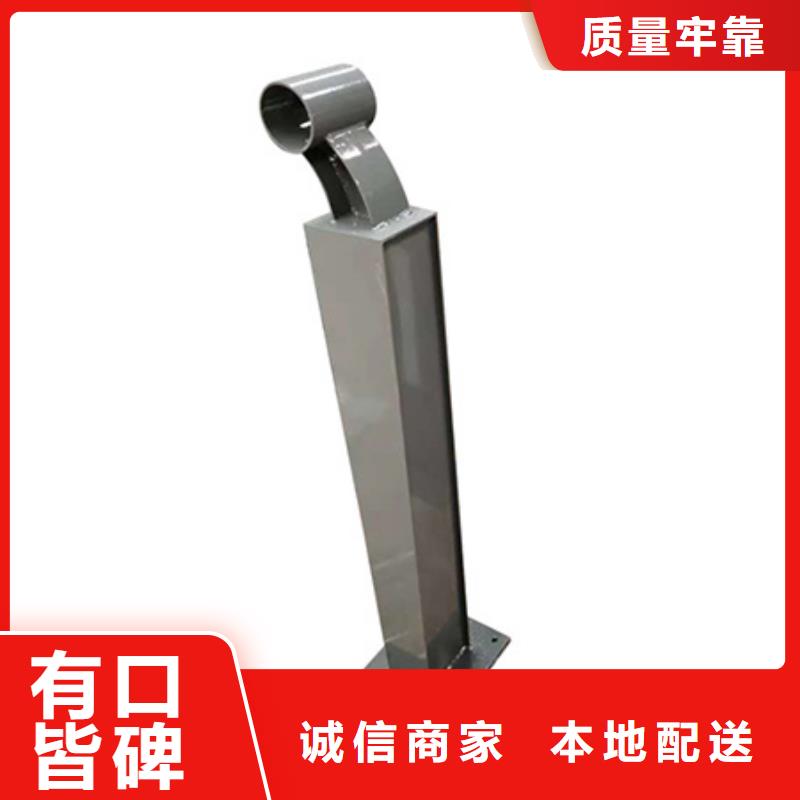 鑫腾【不锈钢复合管】【 护栏立柱-玻璃护栏好产品放心购】