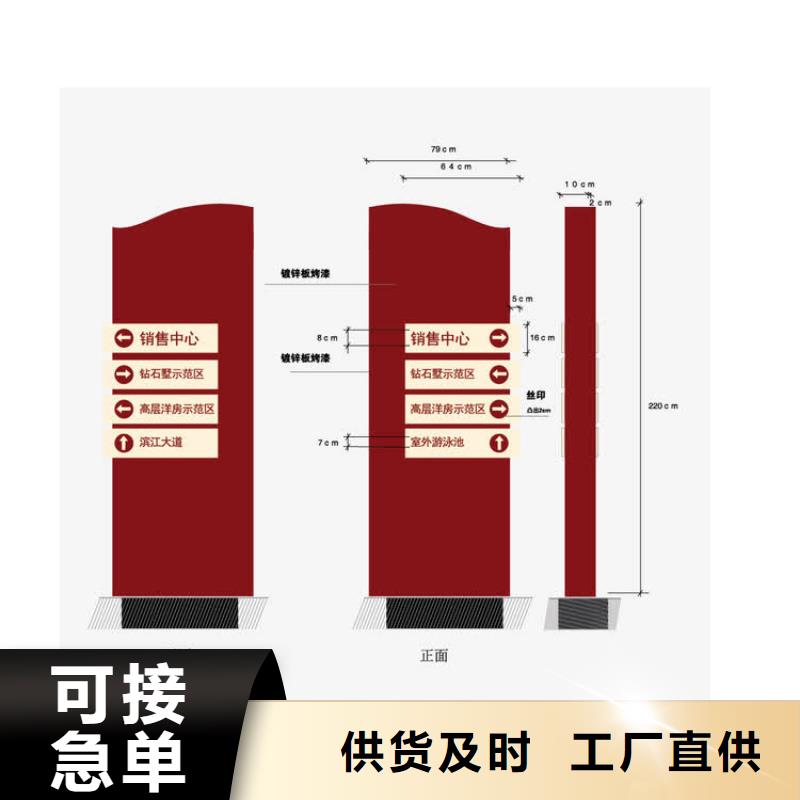 健康主题公园导视牌按需定制