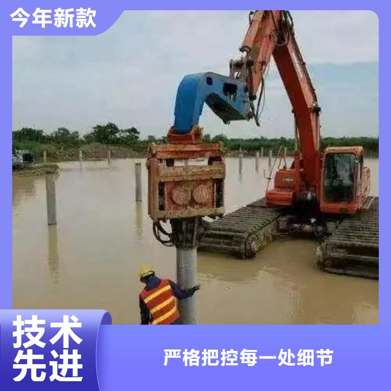 水上打桩挖掘机租赁销售