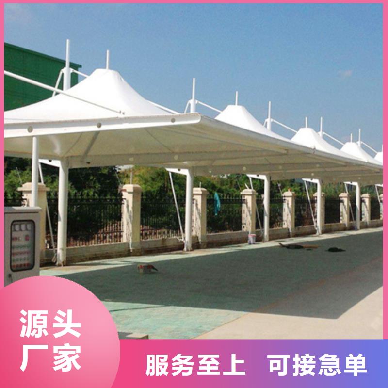 自行车停车棚-水晶灯杆灯箱保障