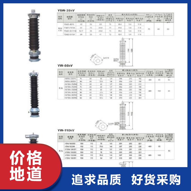 避雷器Y5W-200/580氧化锌避雷器金属氧化物避雷器厂家