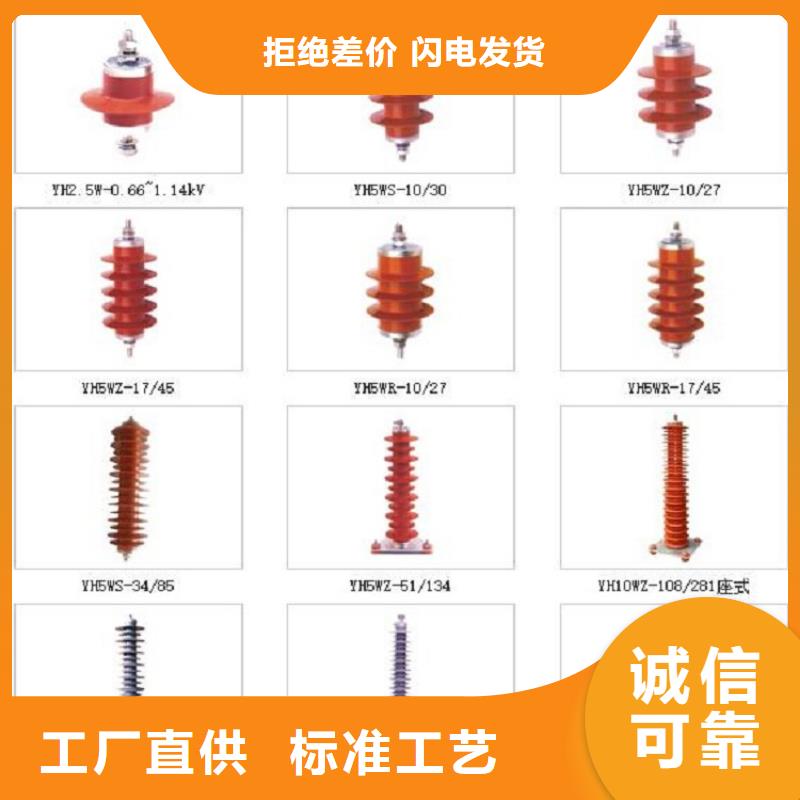 避雷器Y10W5-126/328GY氧化锌避雷器金属氧化物避雷器厂家