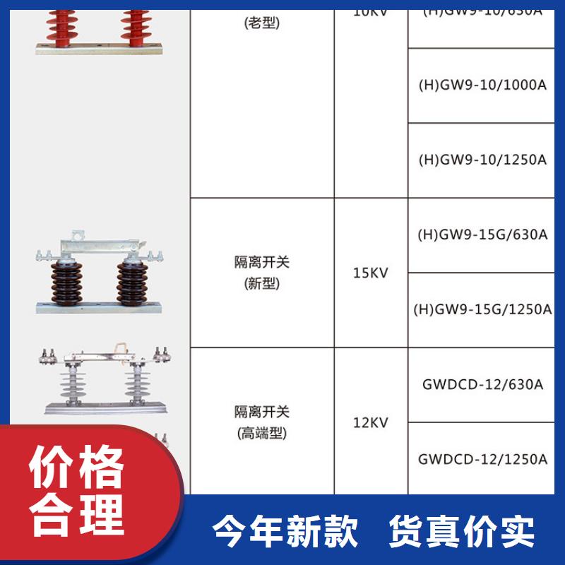 高压隔离开关：HGW9-40.5KV/630价格实惠.