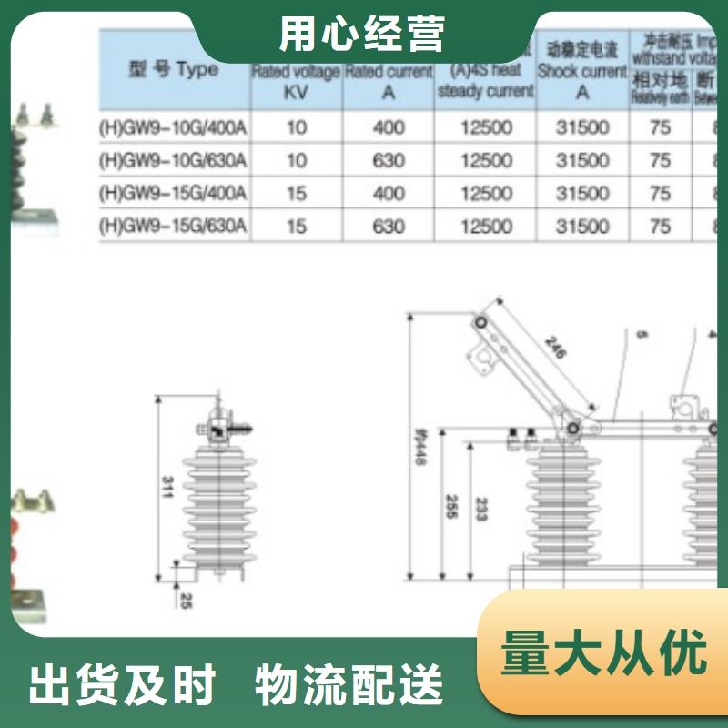 【隔离刀闸】FGW9-12/1250