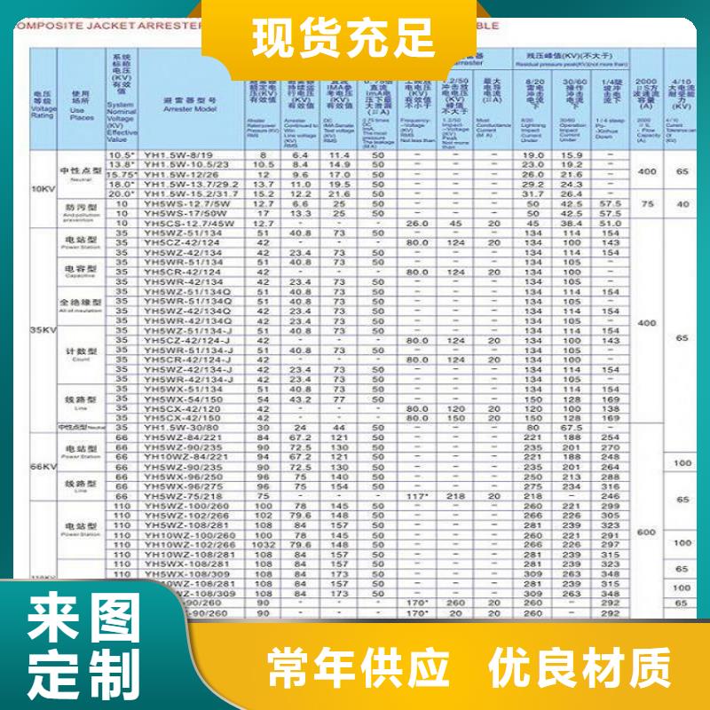 避雷器YH10WX5-90/235【羿振电气】