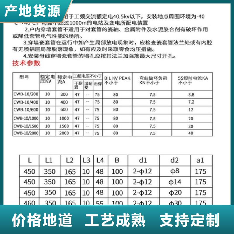 穿墙套管CWL-10/400A