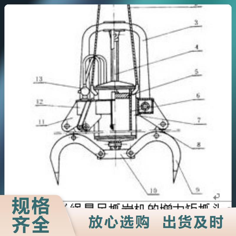 中心回转式抓岩机参数生产厂家