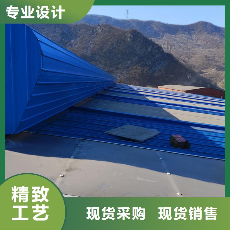 4型通风天窗剖面图（屋脊天窗）