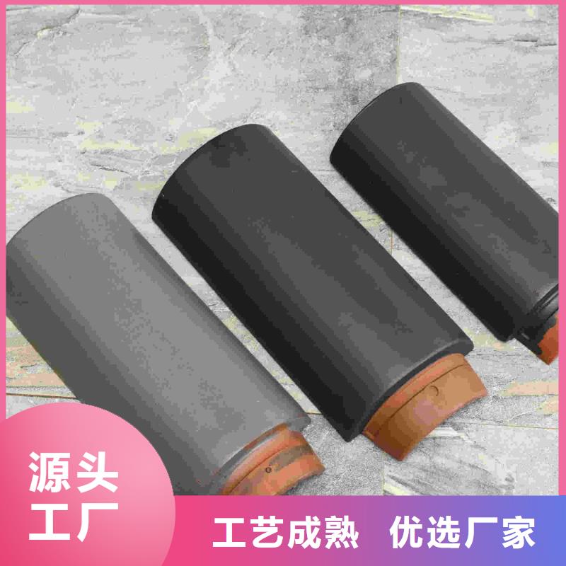 筒瓦板瓦 古建脊瓦产品实拍图