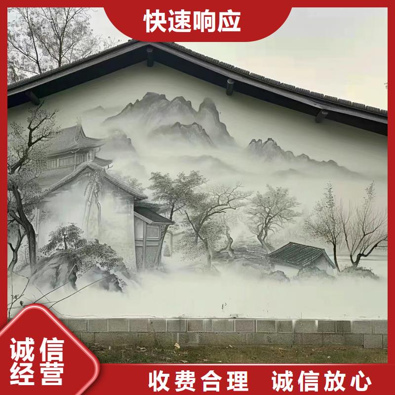 美丽乡村振兴彩绘墙绘团队