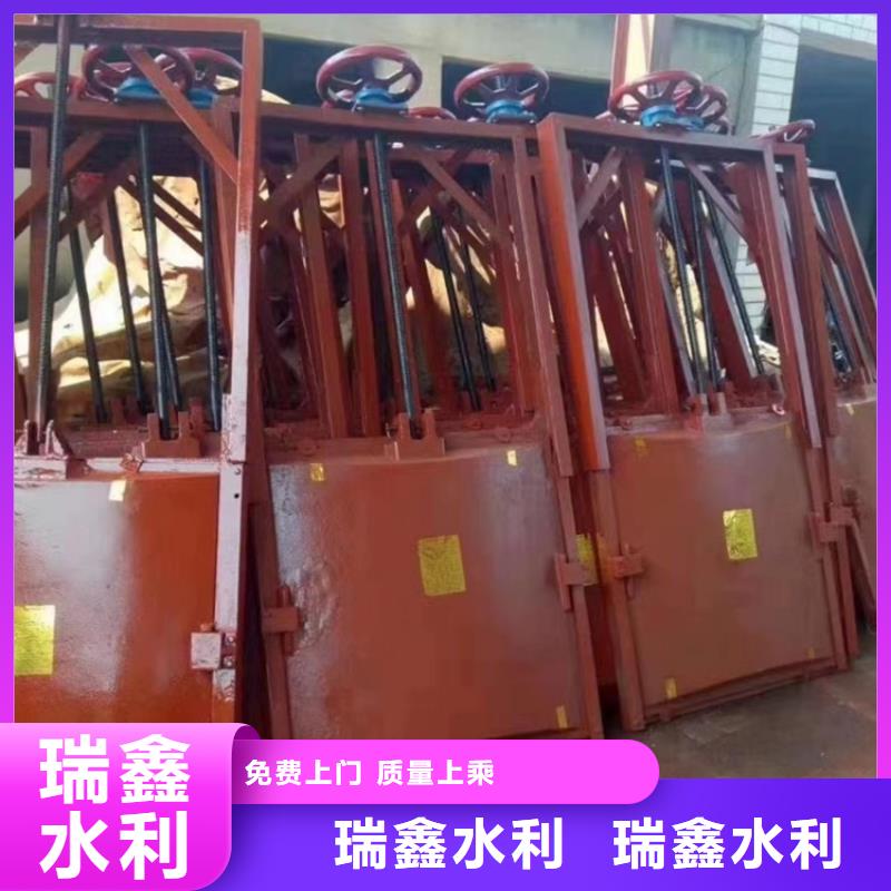 汕头水产养殖镶铜铸铁闸门远销海外