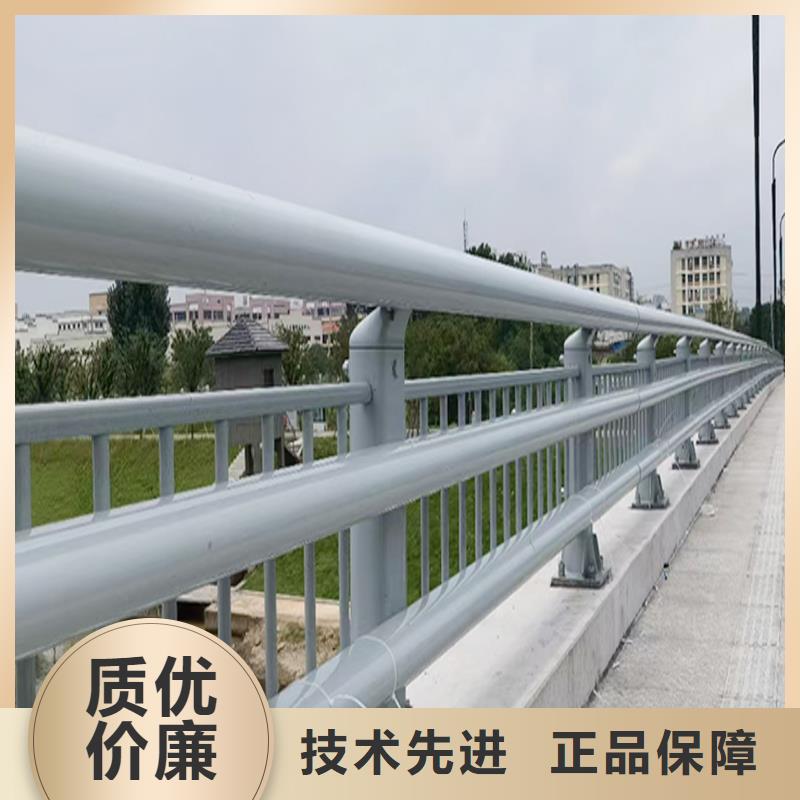 Q355B桥梁河道护栏安装今年新款桥梁防撞栏杆