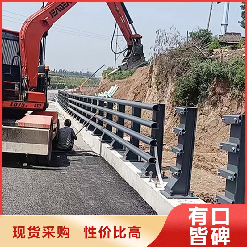 Q355B河道桥梁栏杆生产厂家专业设计桥梁防撞栏杆