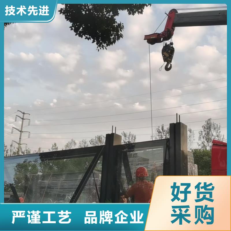景区公交站台以质量求生存太阳能公交站台
