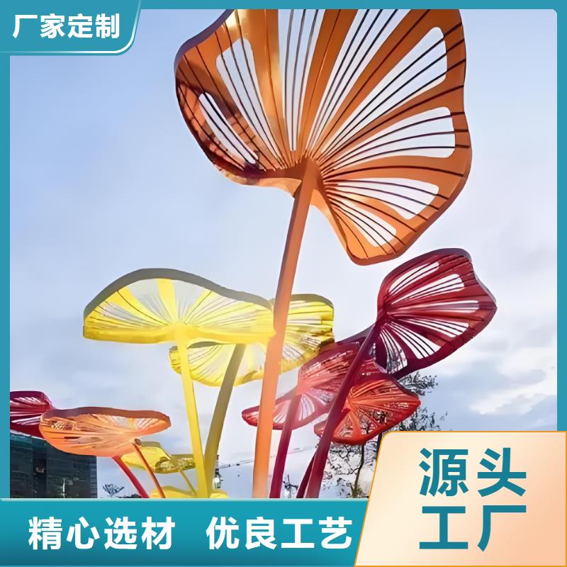 不锈钢雕塑好产品不怕比标识导向牌雕塑